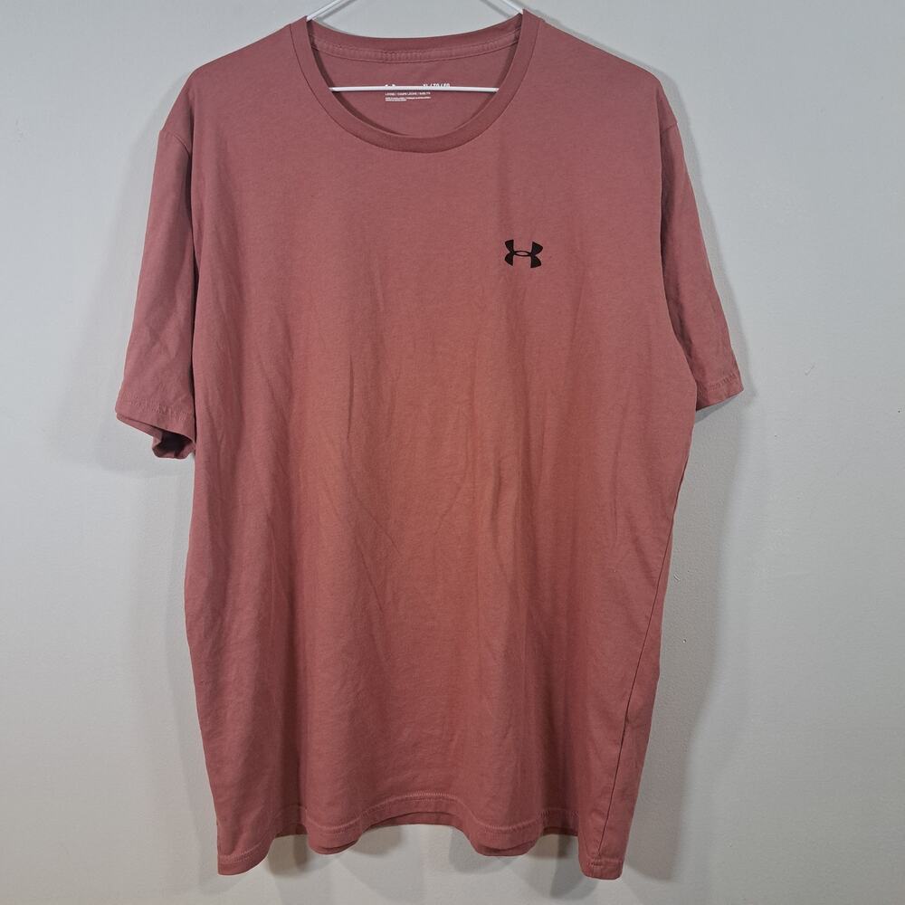 Under Armour Loose Men's XL Crew Neck T-Shirt Mauve